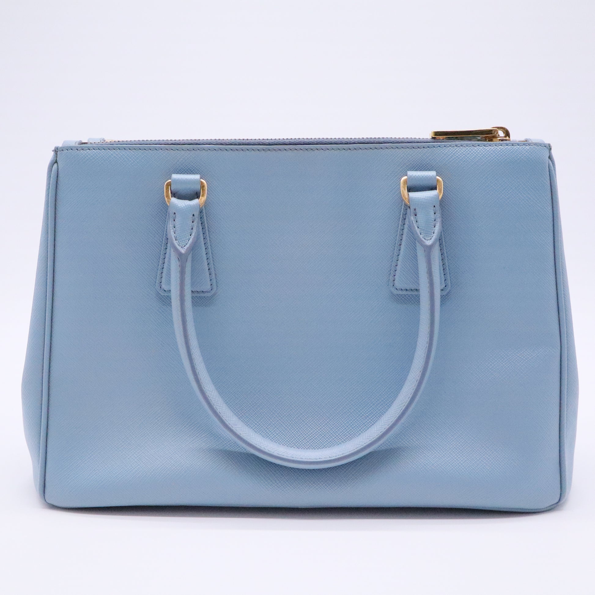 Saffiano Galleria Mini Double Zip Tote
