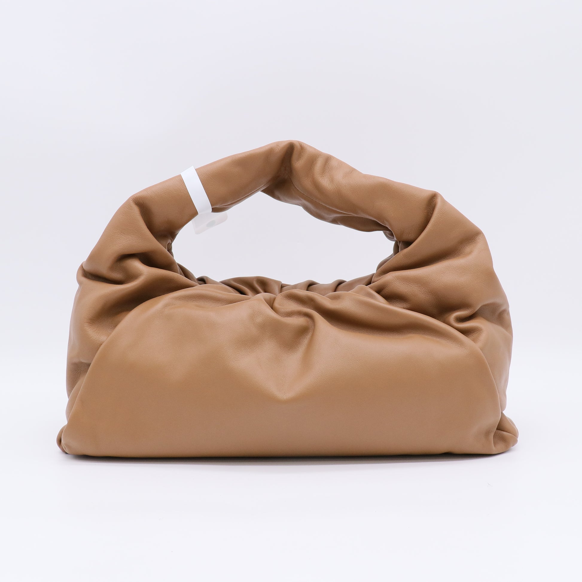 Bottega Veneta Camello Calfskin Leather The Pouch Shoulder Bag twins B23171