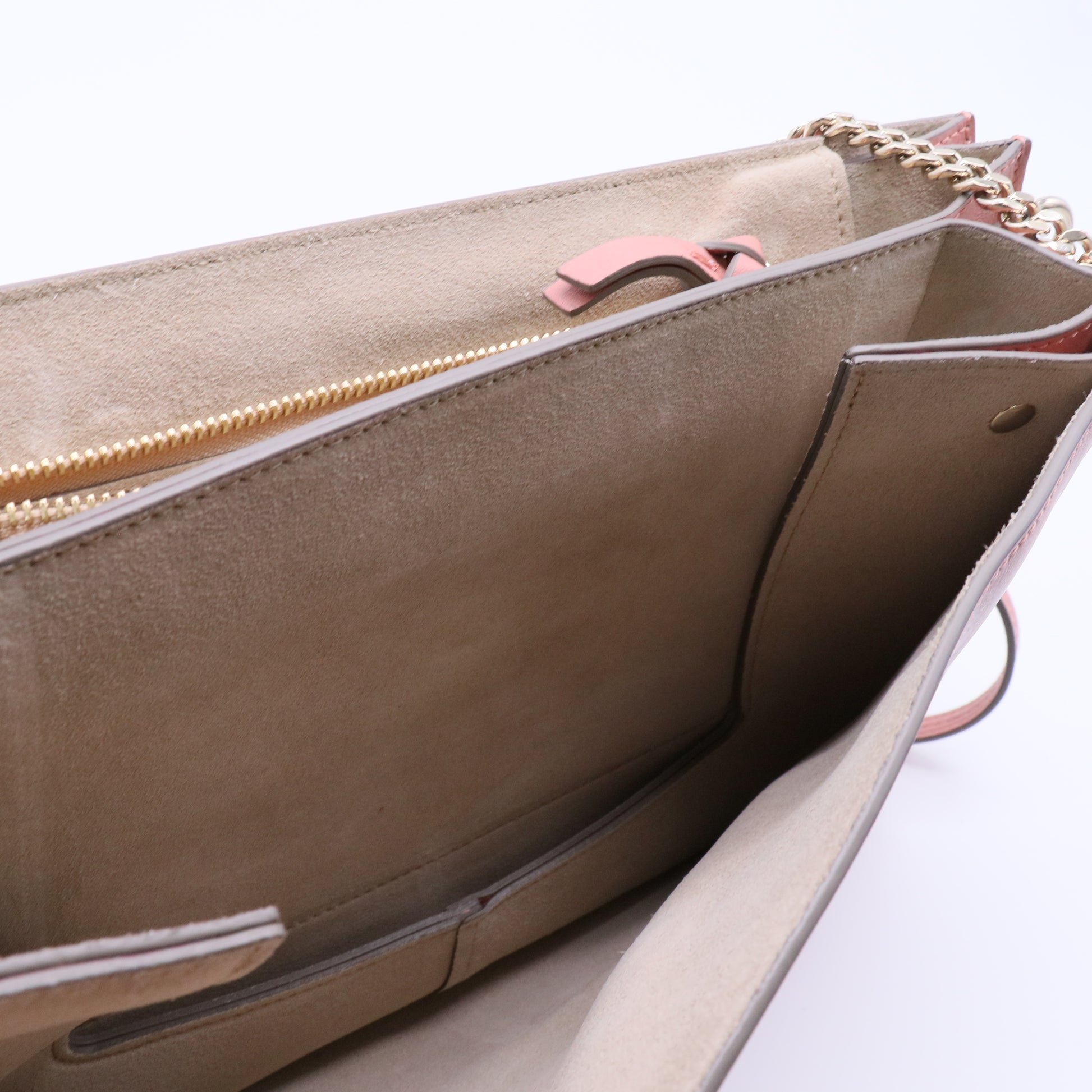 Faye Shoulder Bag Leather and Suede Medium Twins B22013
