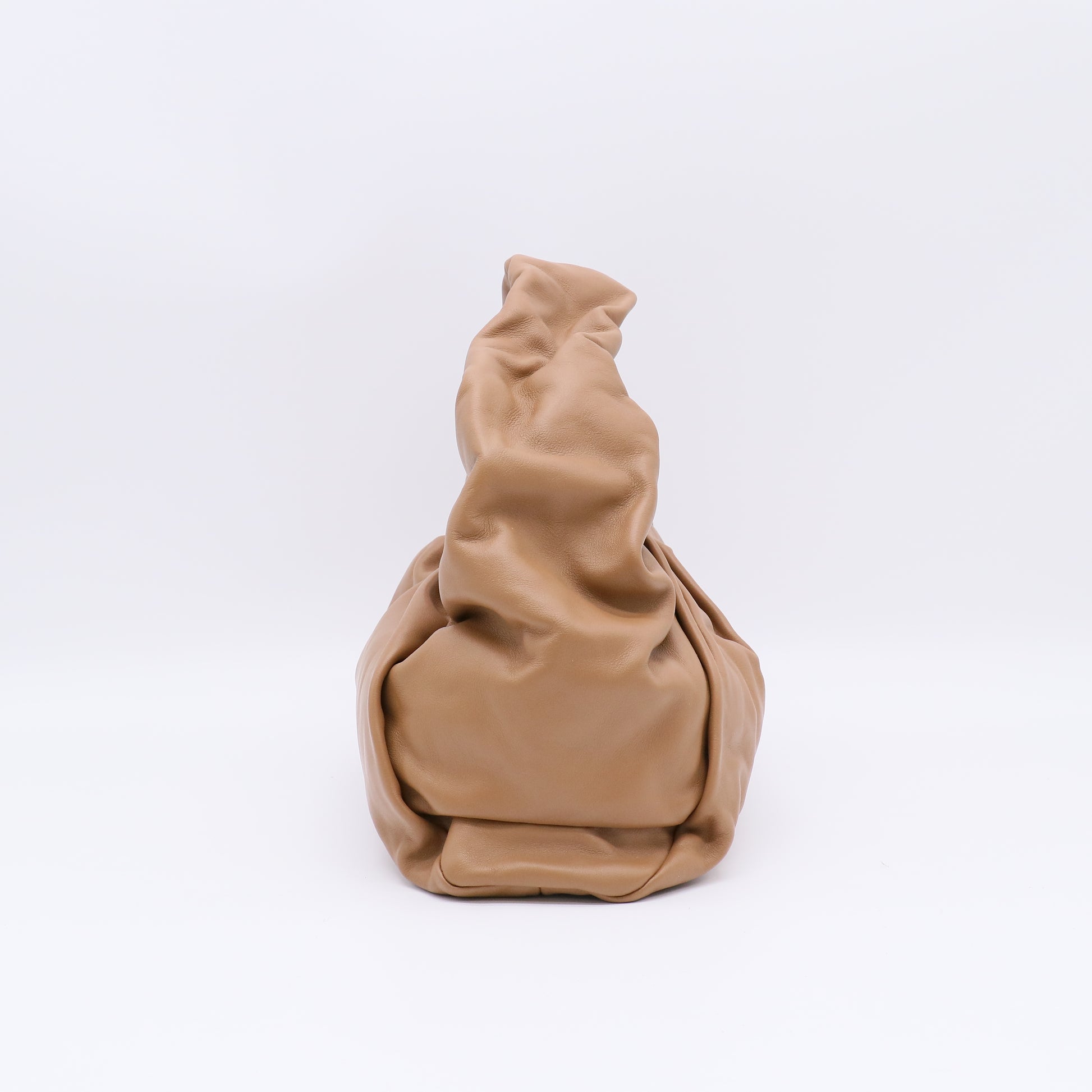 Bottega Veneta Camello Calfskin Leather The Pouch Shoulder Bag twins B23171