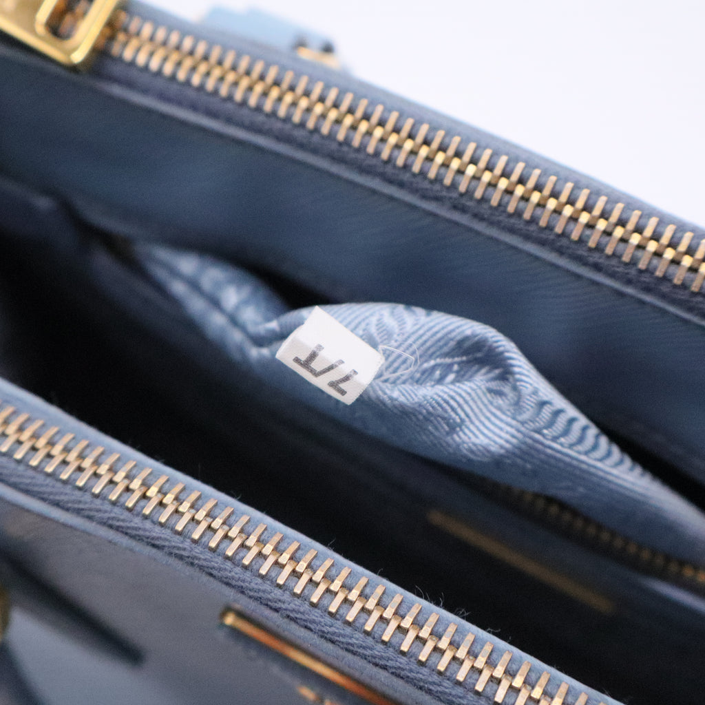 Saffiano Galleria Mini Double Zip Tote