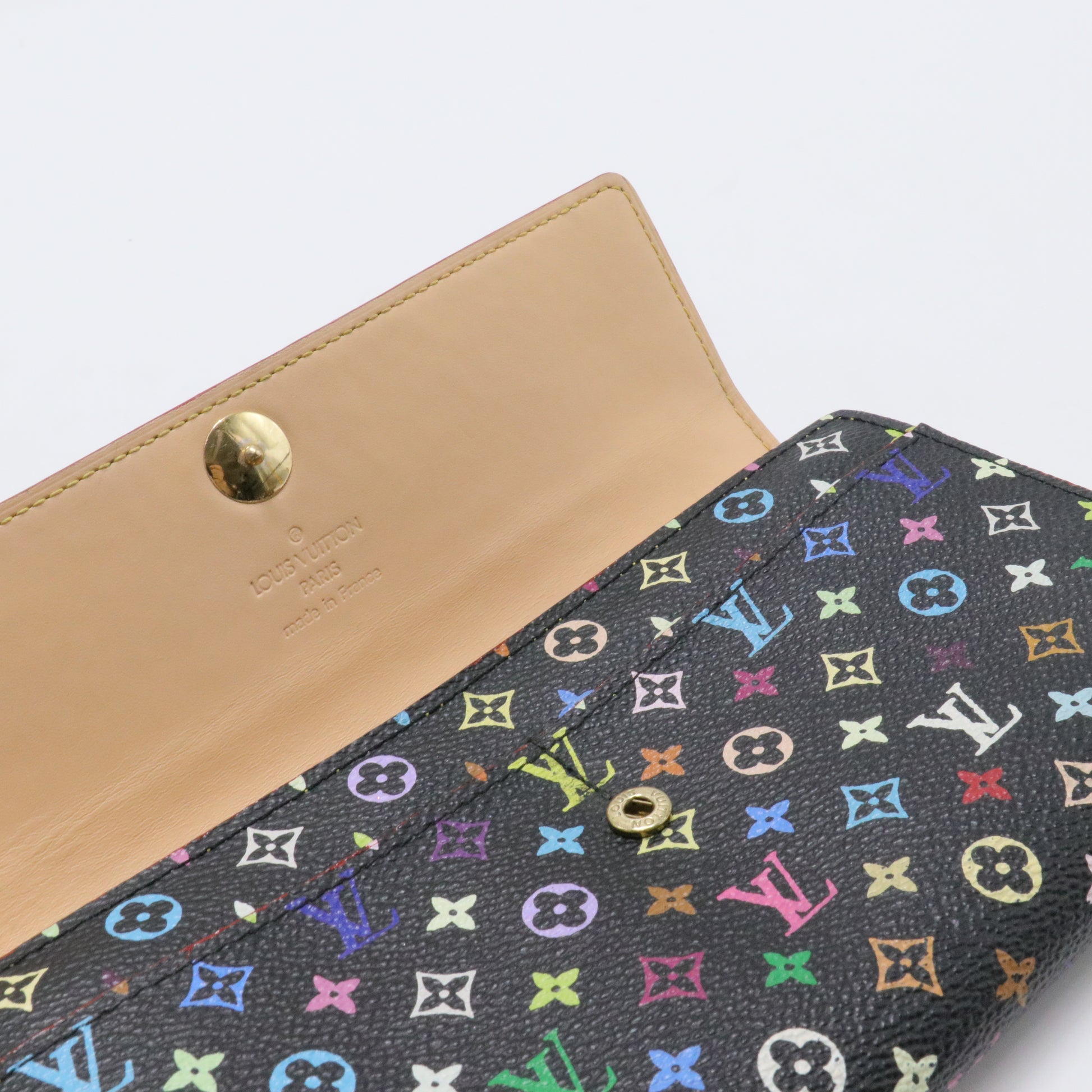 Sarah Wallet Monogram Multicolor