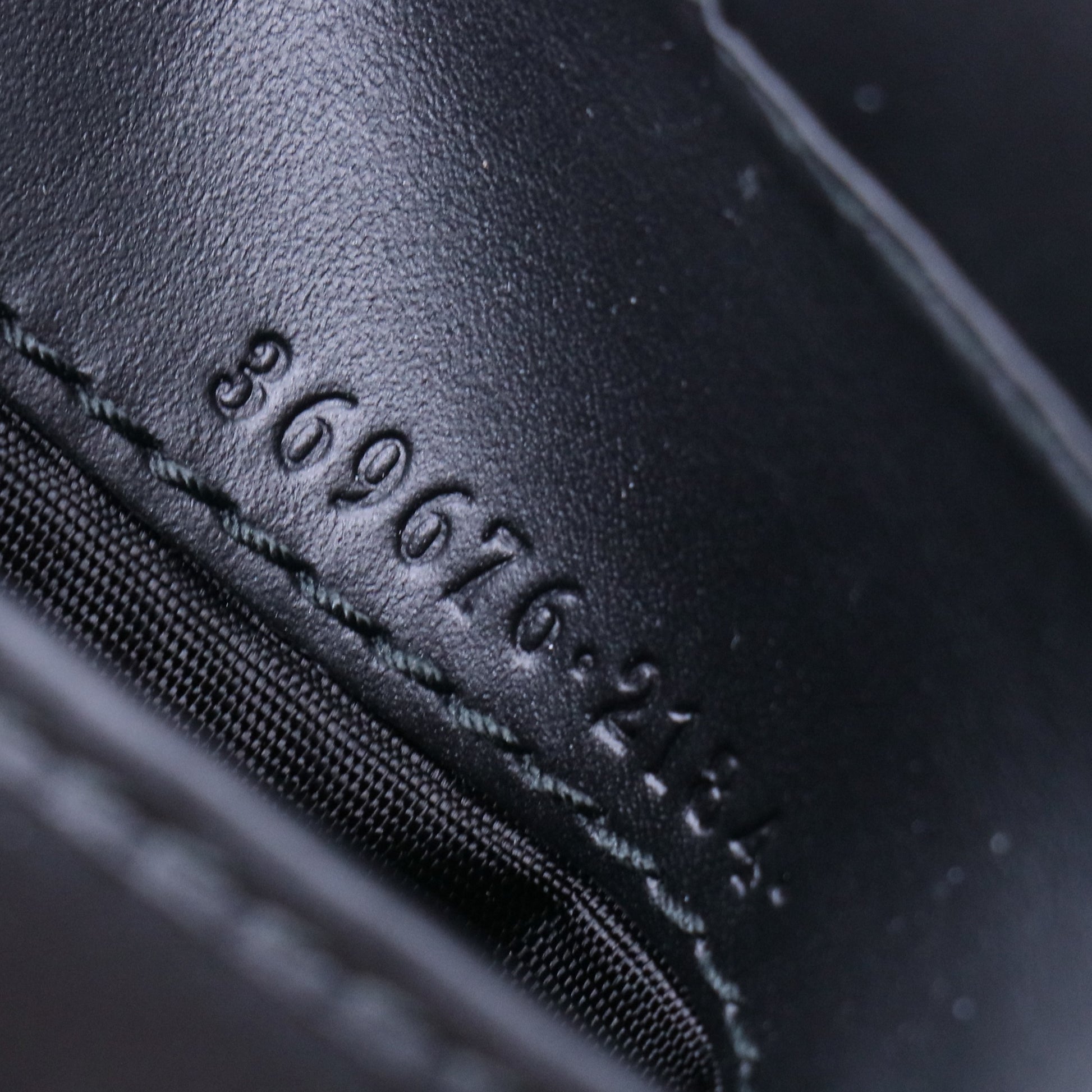 Black Guccissima Leather Interlocking G French Wallet