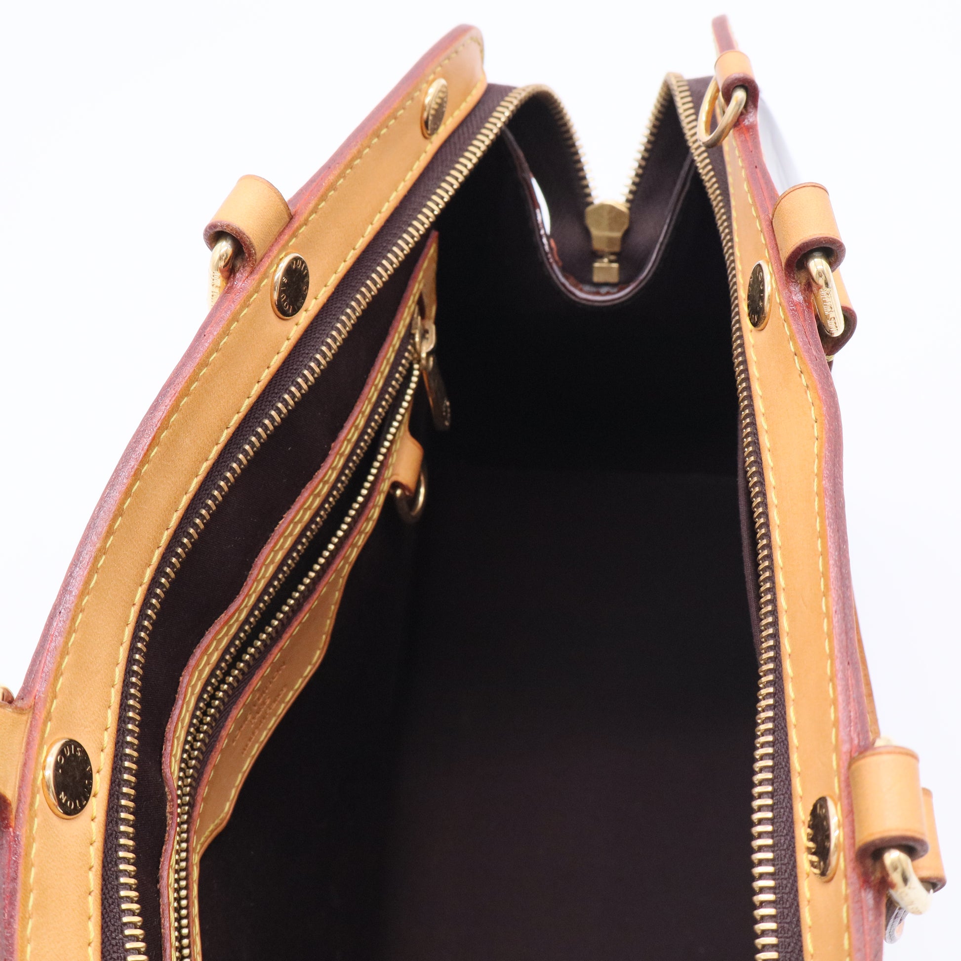 Brea Handbag Monogram Vernis MM