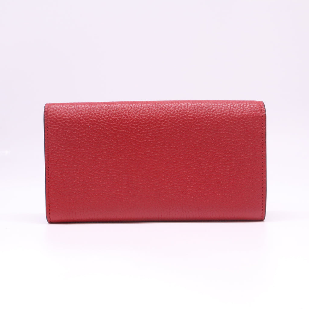 Gucci Animalier "Blind for Love" Continental Flap Wallet W22428