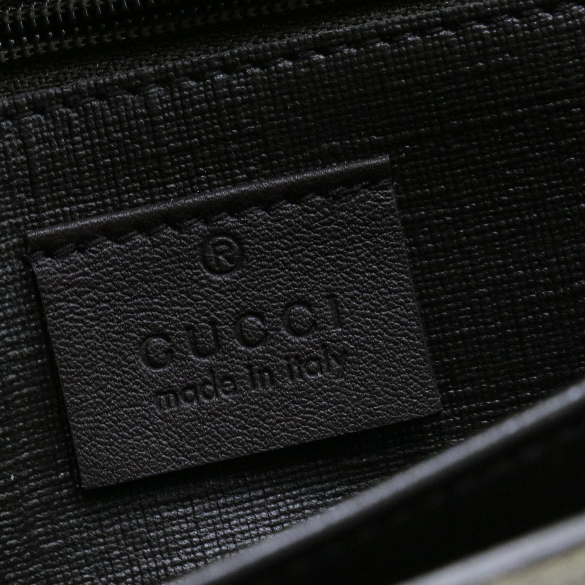 Microguccissima Leather Dice Continental Wallet
