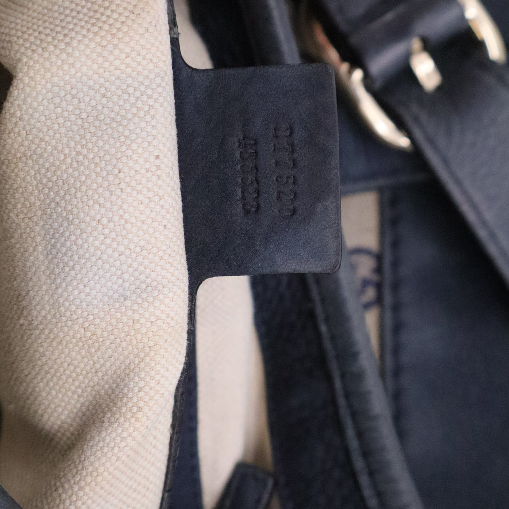 Jackie Original Web Shoulder Bag GG Canvas and Nubuck Medium