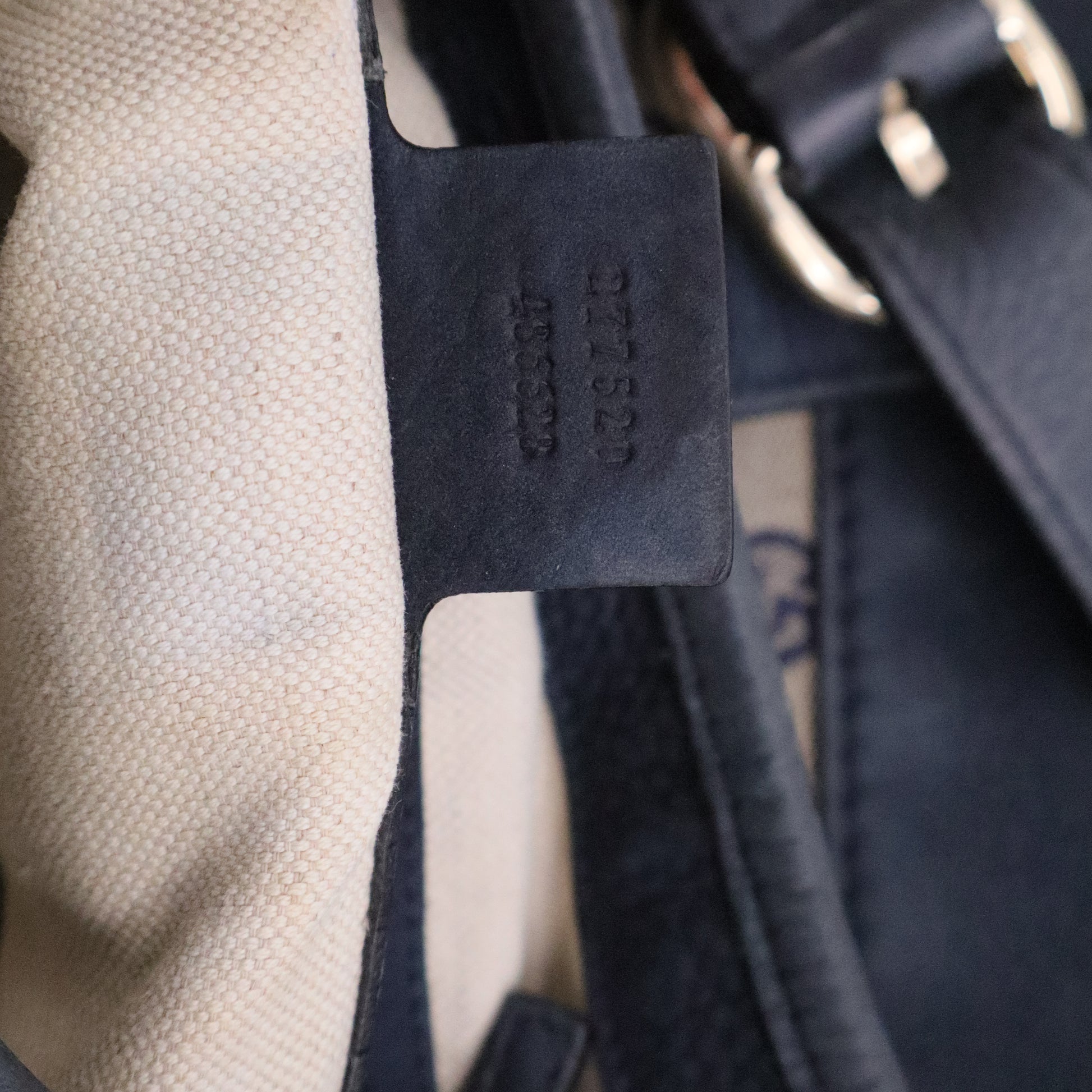 Jackie Original Web Shoulder Bag GG Canvas and Nubuck Medium