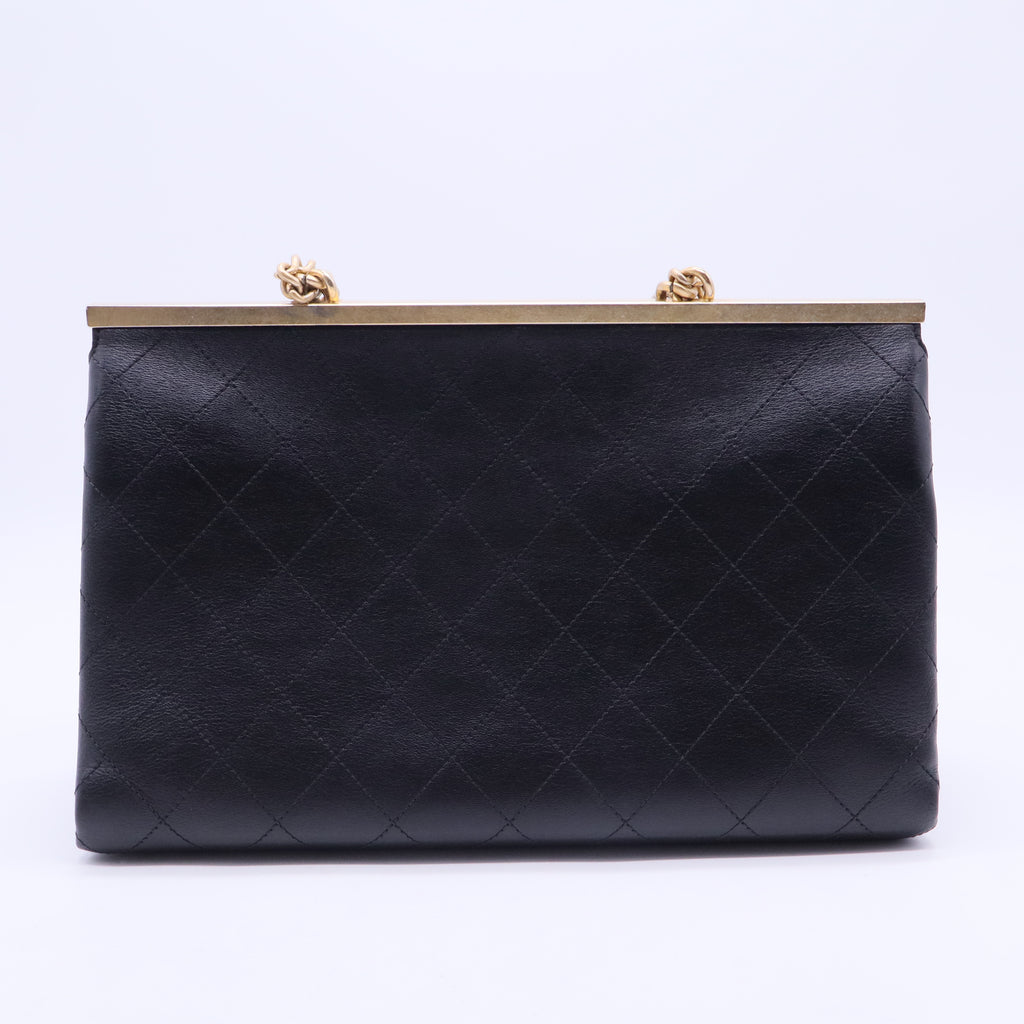 Coco Luxe Flap Bag Quilted Calfskin Medium B20128