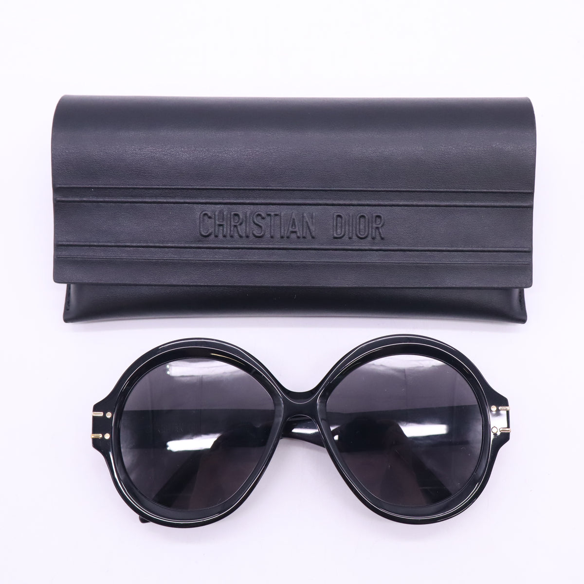 Christian Dior Oversize Tinted Sunglasses twins W23701
