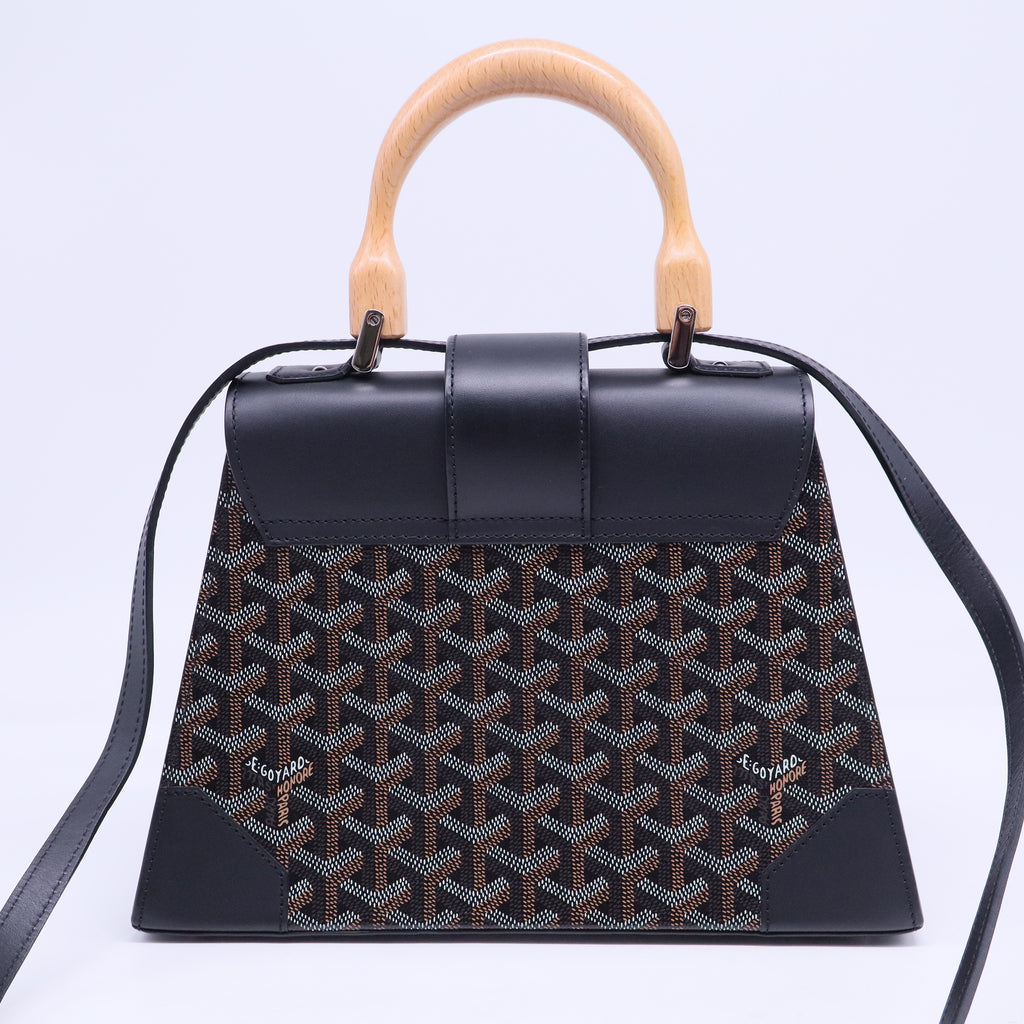 Saigon Top Handle Bag Coated Canvas with Leather PM B20770