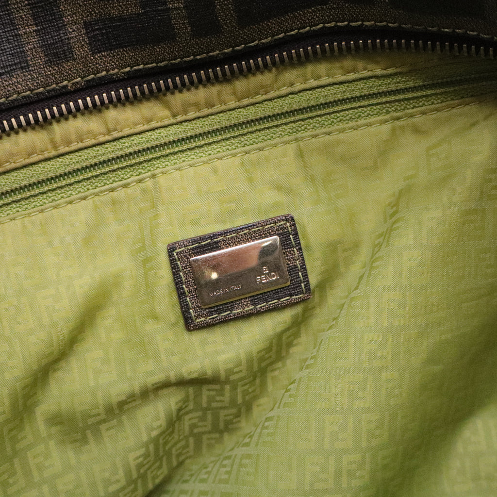 Roll Tote Zucca Coated Canvas Large