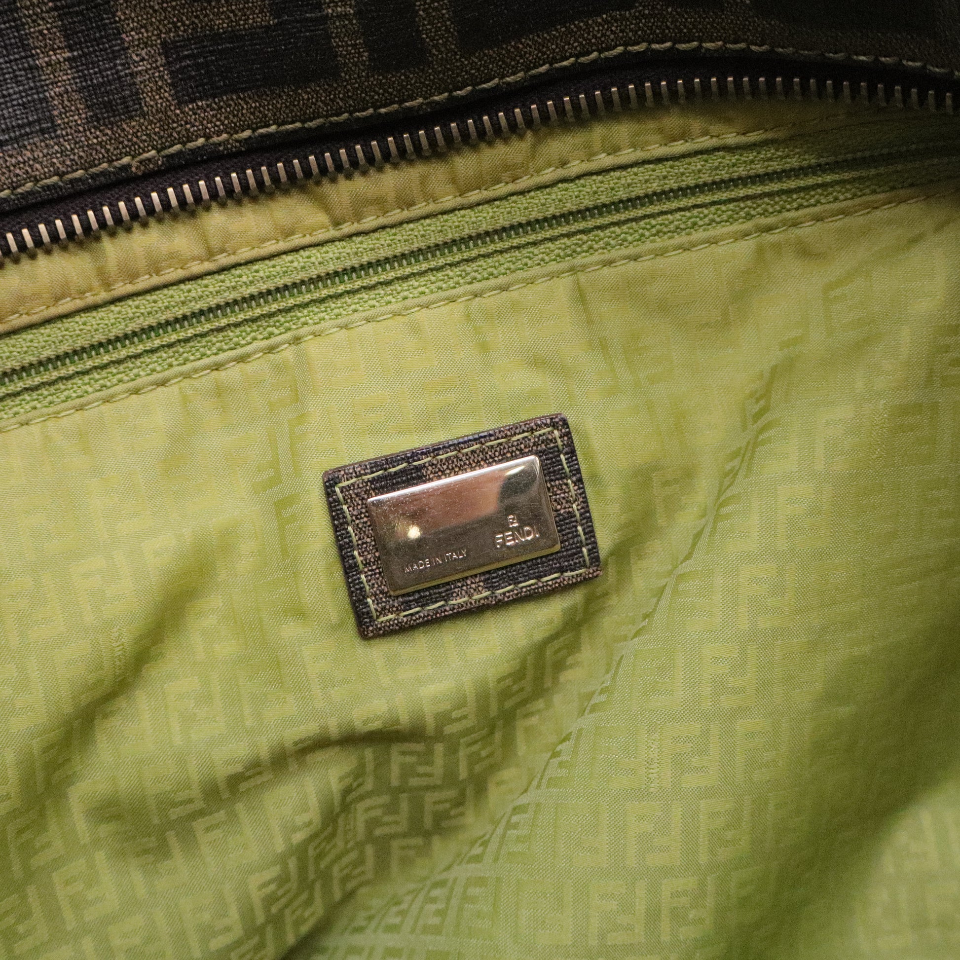 Roll Tote Zucca Coated Canvas Large