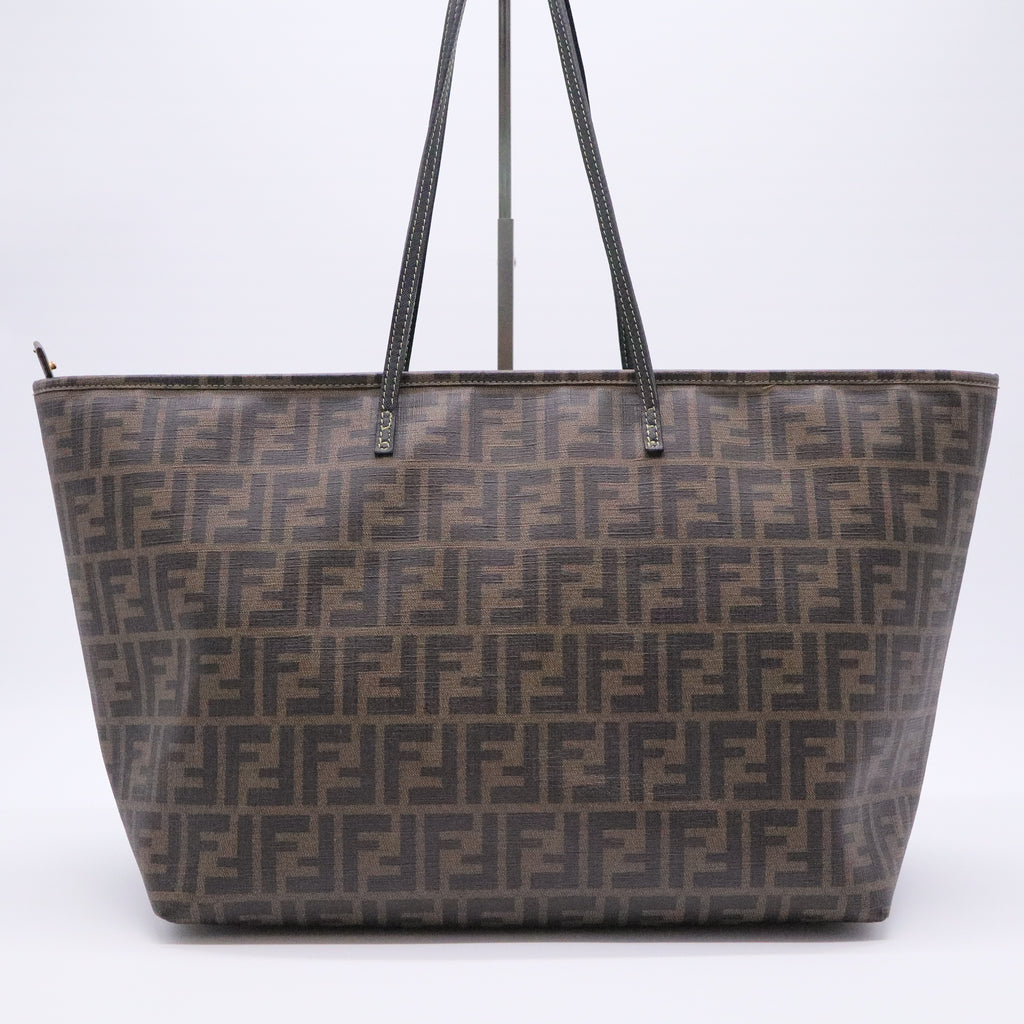 Roll Tote Zucca Coated Canvas Large