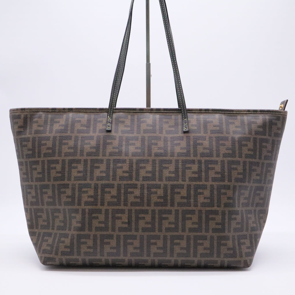 Roll Tote Zucca Coated Canvas Large
