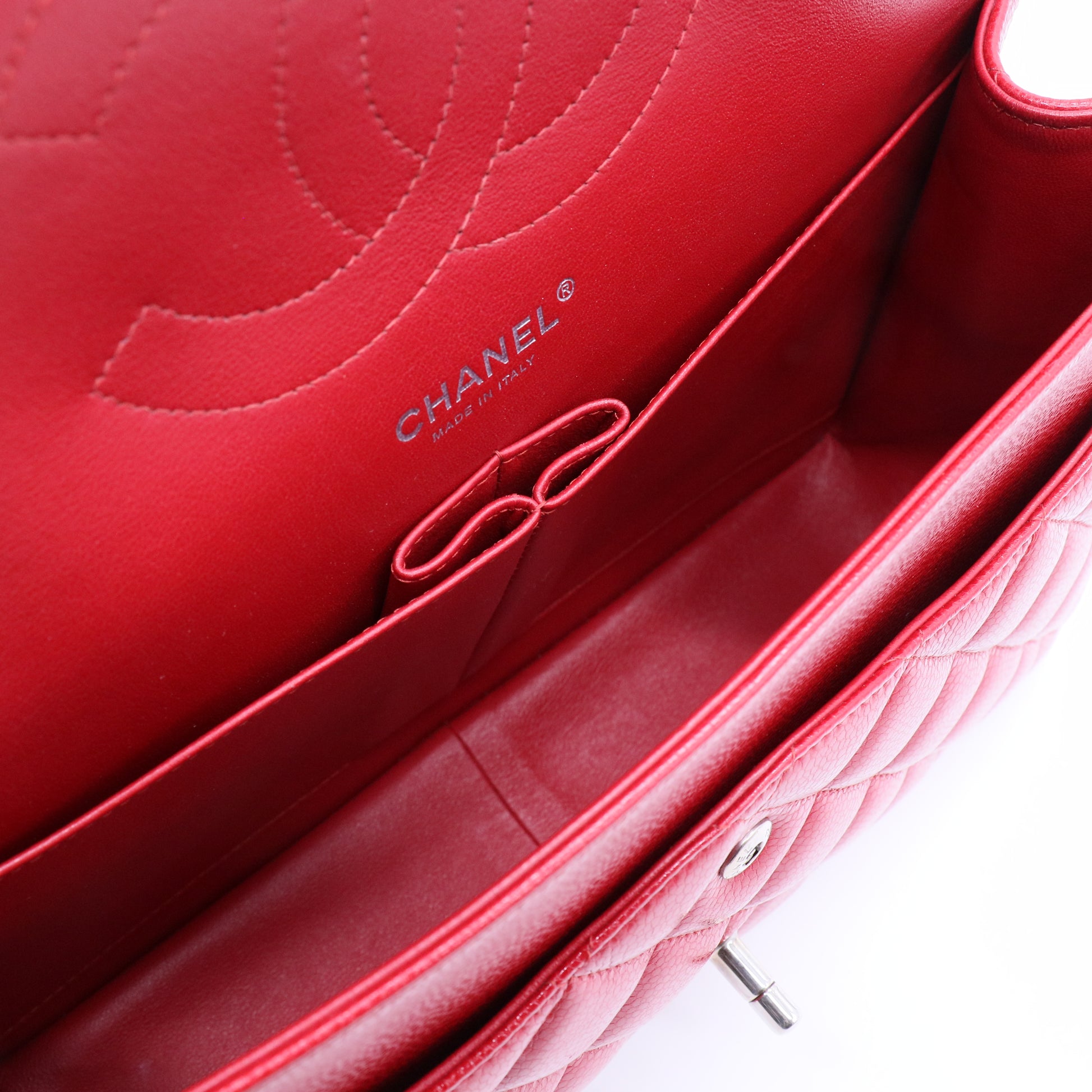 Classic Double Flap Bag Quilted Caviar Jumbo