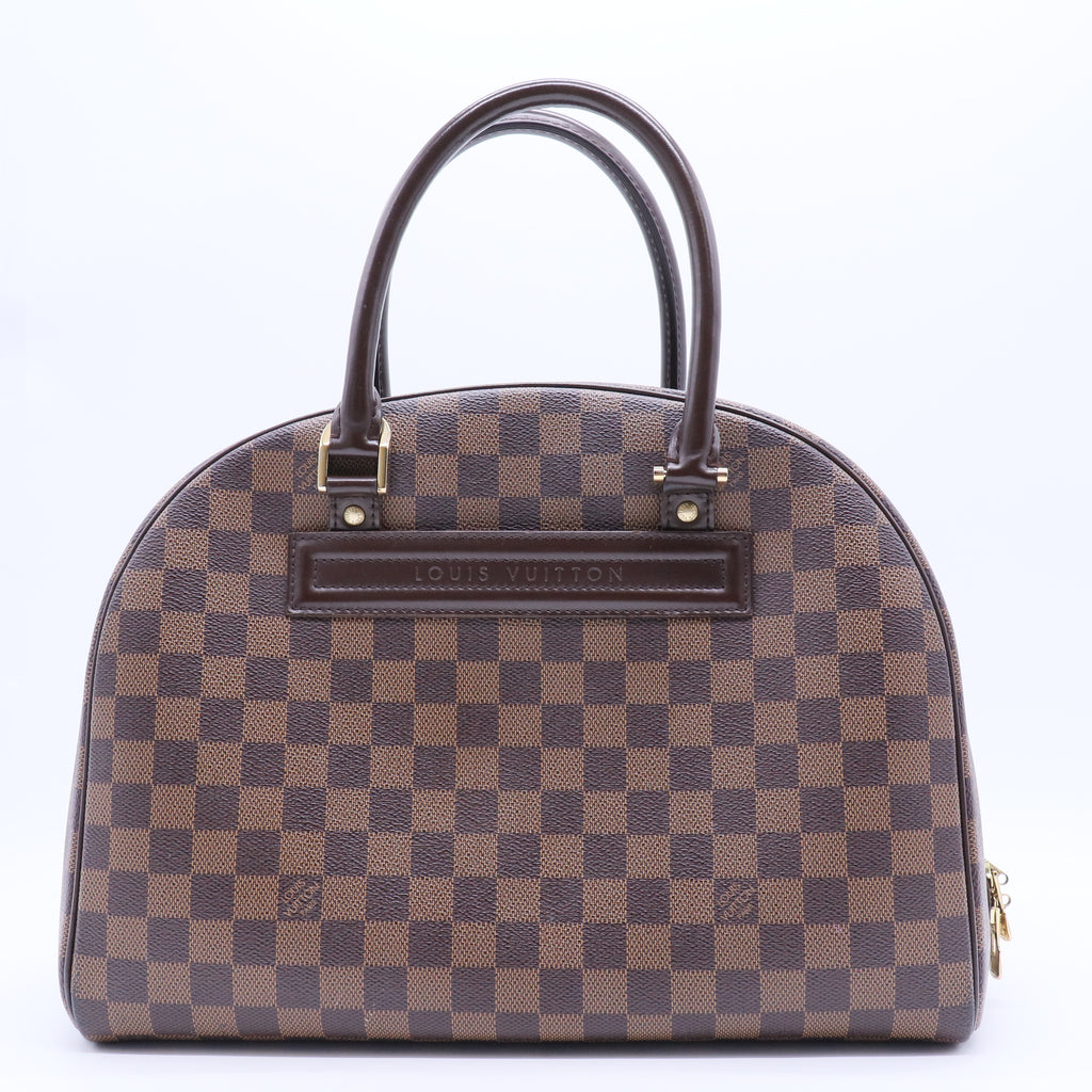Louis Vuitton Damier Ebene Nolita Satchel Bag twins