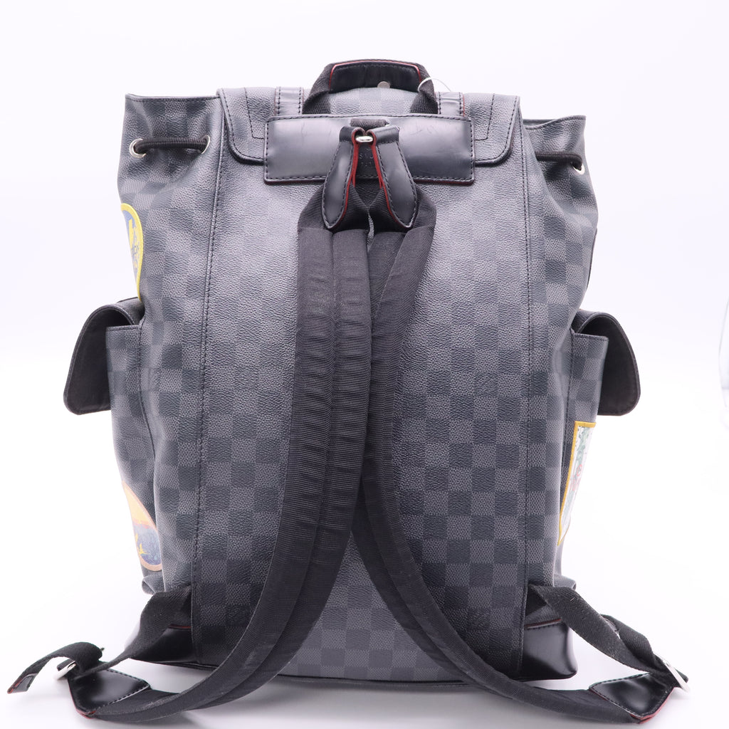 Damier Graphite Alpes Christpoher PM twins