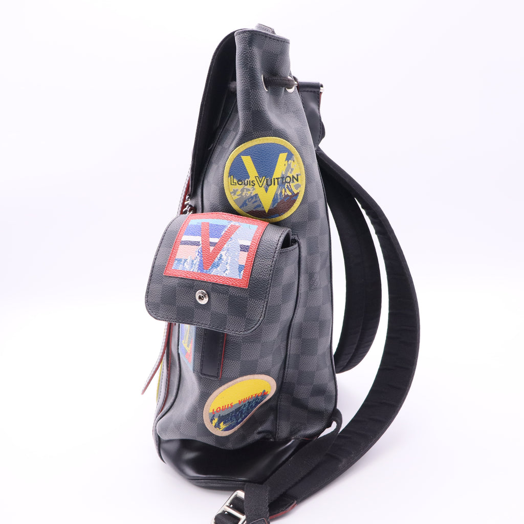 Damier Graphite Alpes Christpoher PM twins