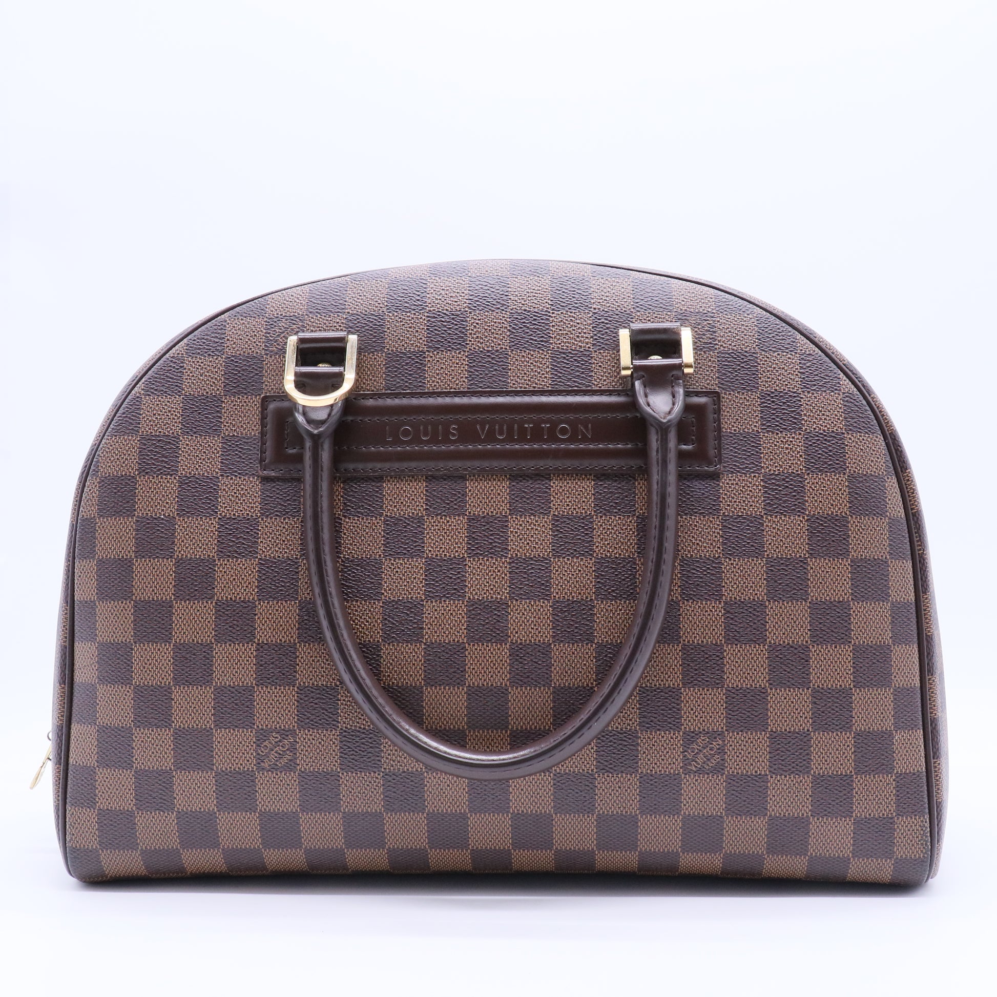 Louis Vuitton Damier Ebene Nolita Satchel Bag twins