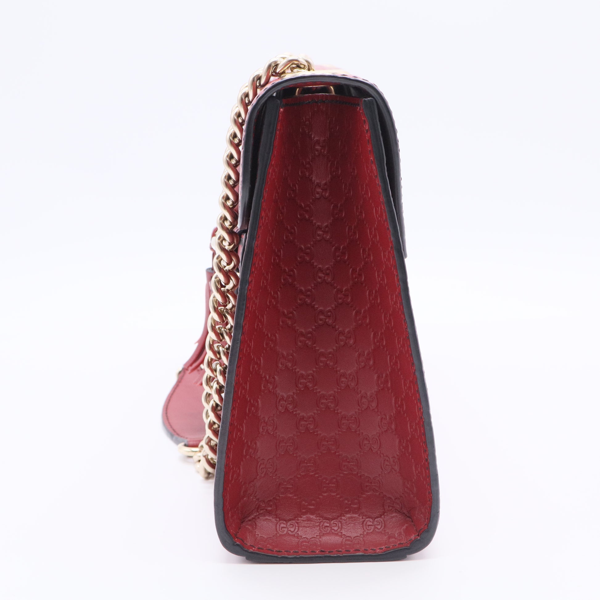Emily Chain Flap Bag Guccissima Leather Medium FOR GISEL