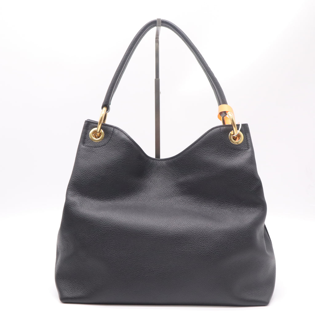 Logo Hobo Embossed Vitello Daino Medium Twins LDZ265
