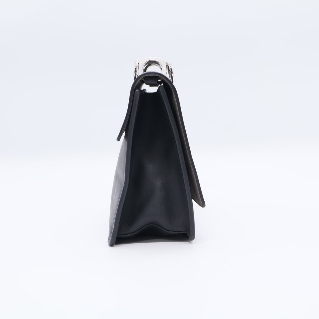 Fend Vitello Century Opaco F is Fendi Kan I Shoulder Bag Black twins B20510