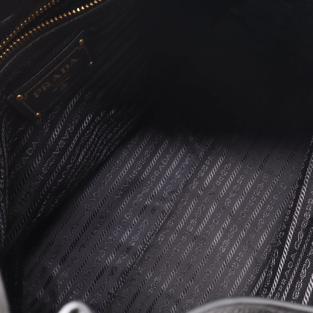 Logo Hobo Embossed Vitello Daino Medium Twins LDZ265