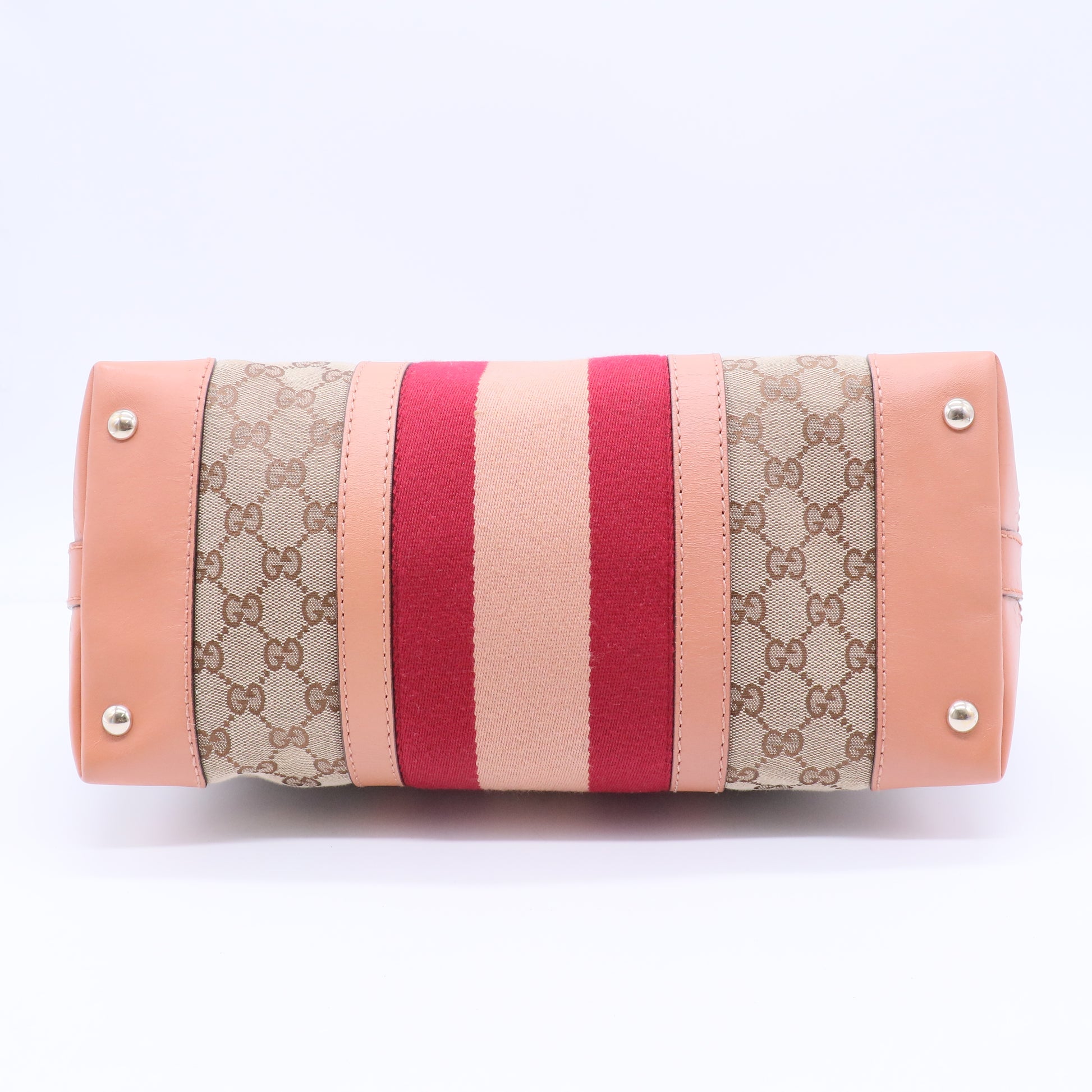 GG Canvas Top Handle Bag