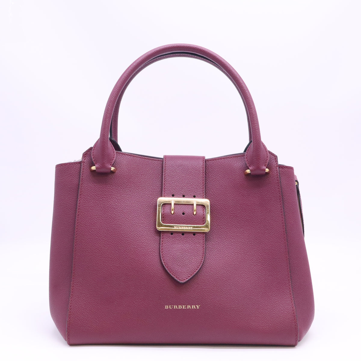 Burberry Calfskin Buckle Tote Twins B24705