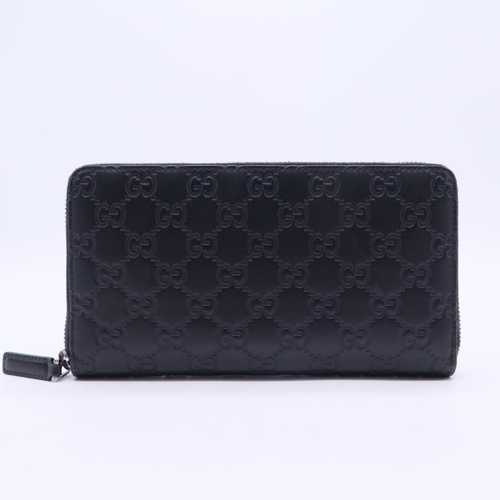 Interlocking G Logo Leather Continental Wallet W20227