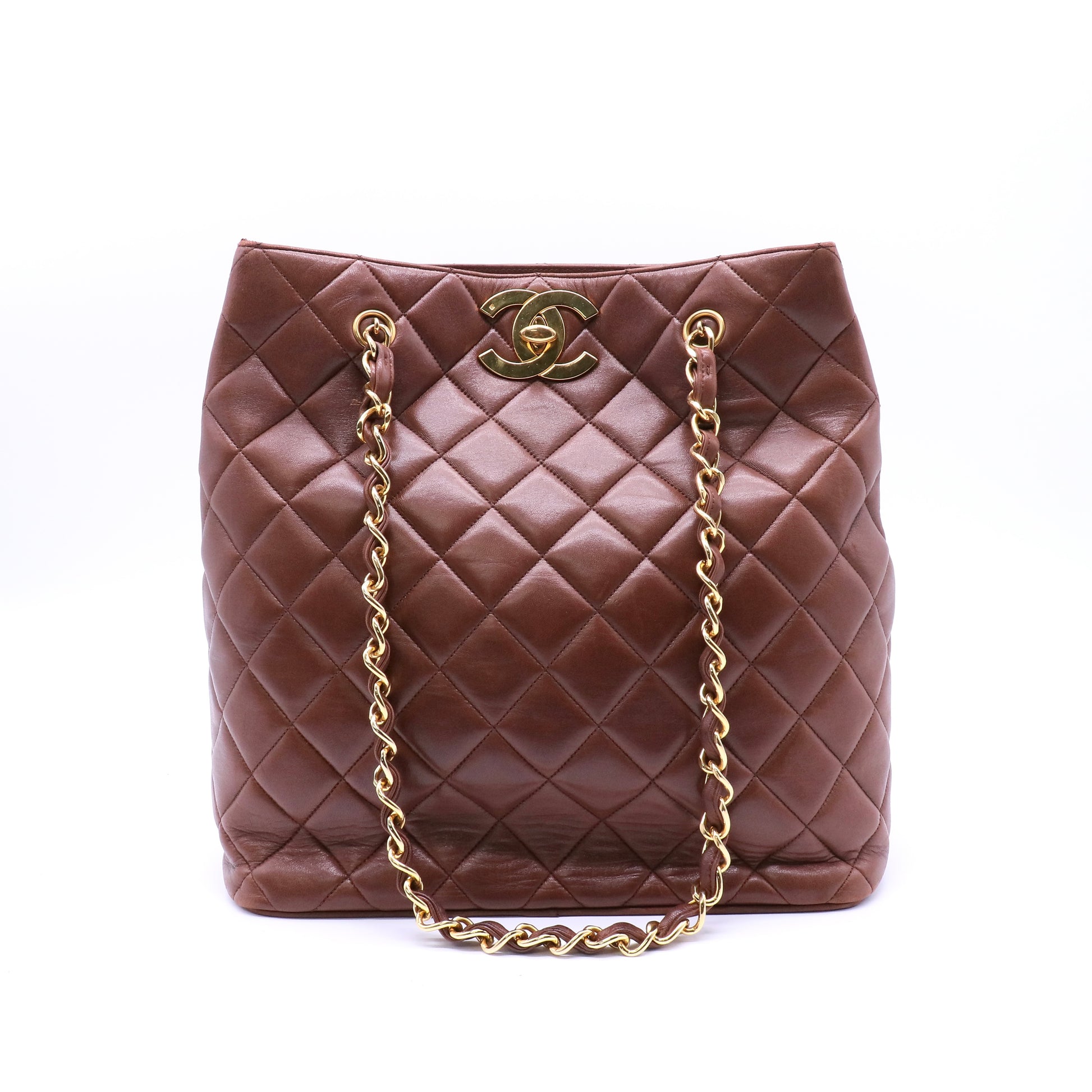 Vintage CC Quilted Tote Twins  LDJ4041