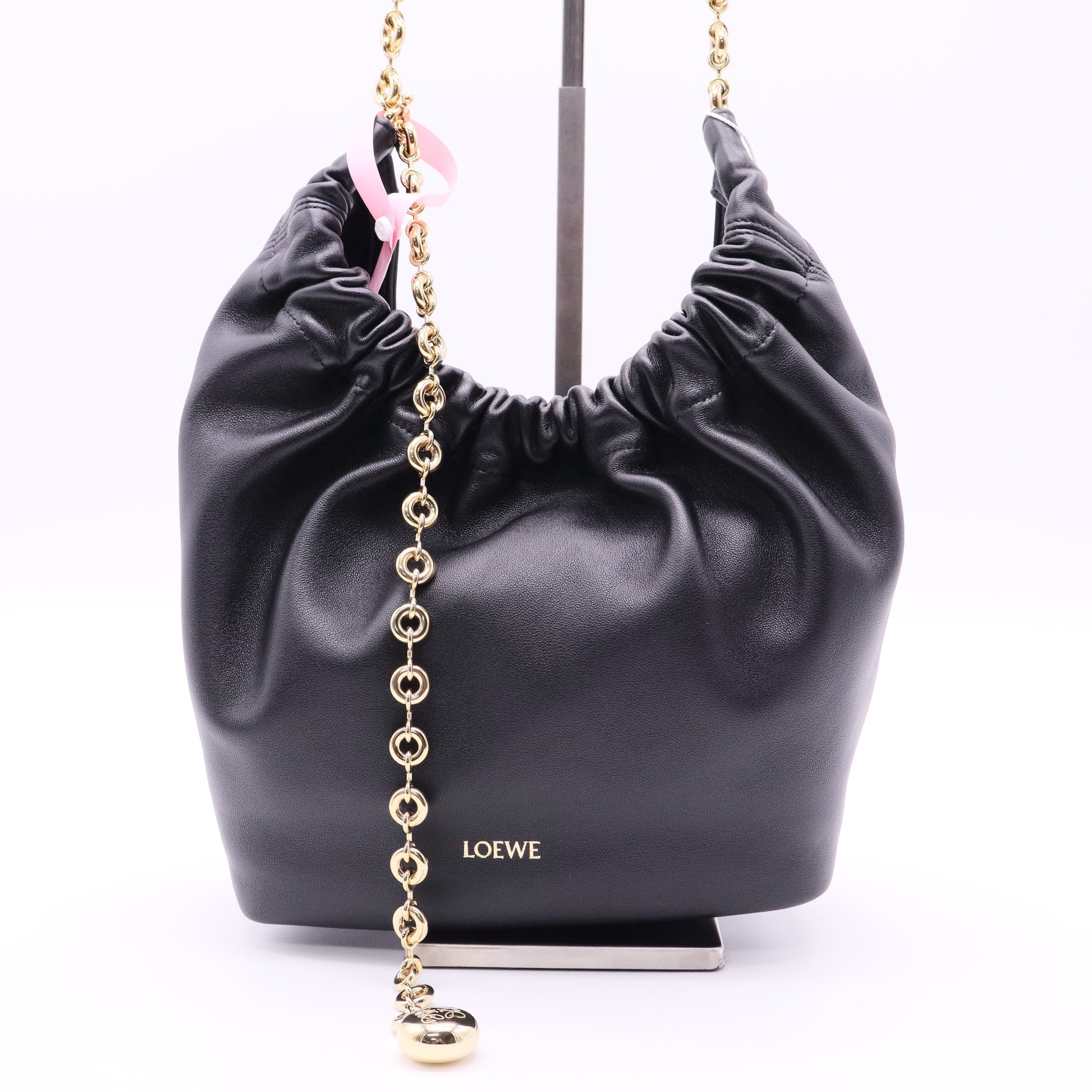Squeeze Medium Leather Shoulder Bag twins
