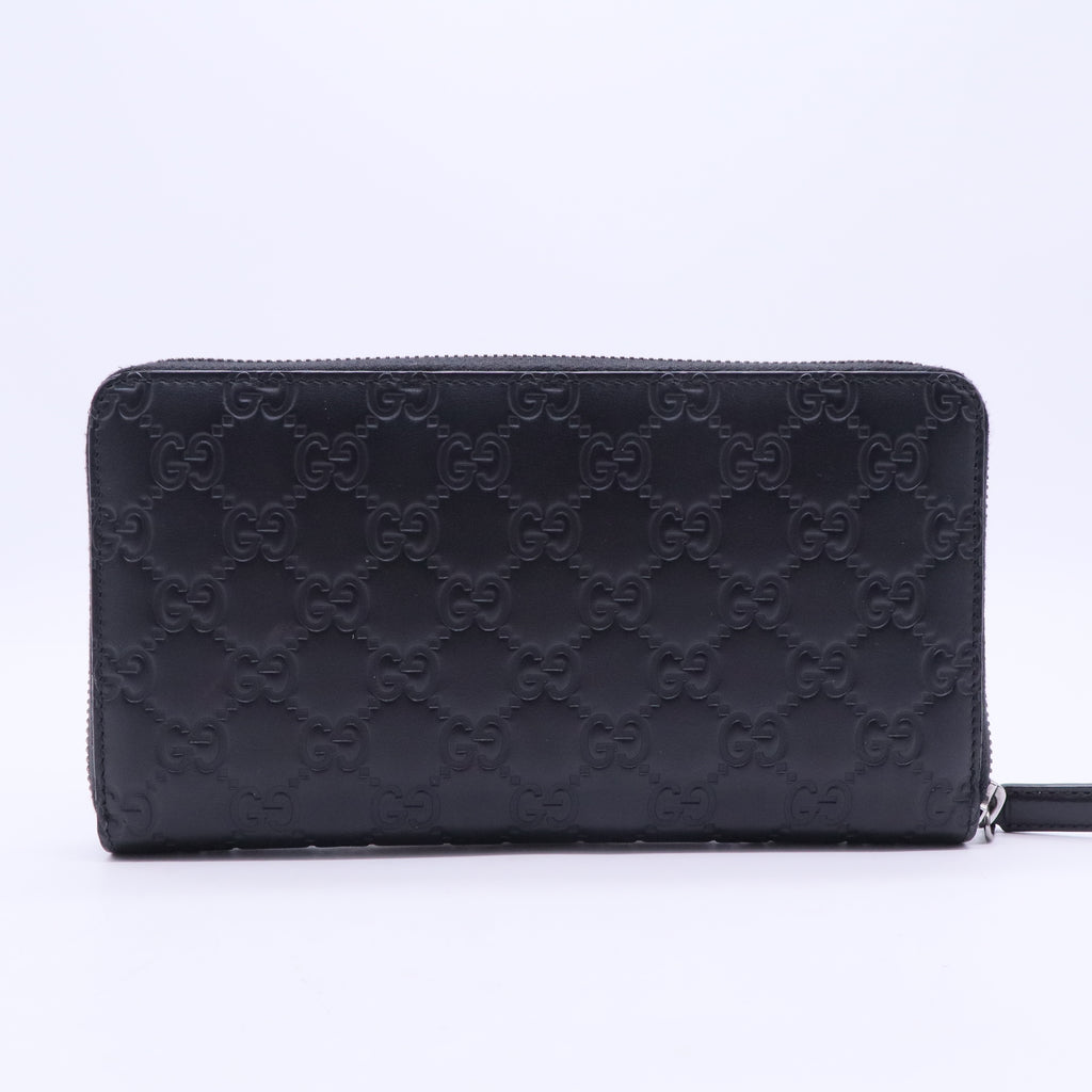 Interlocking G Logo Leather Continental Wallet W20227
