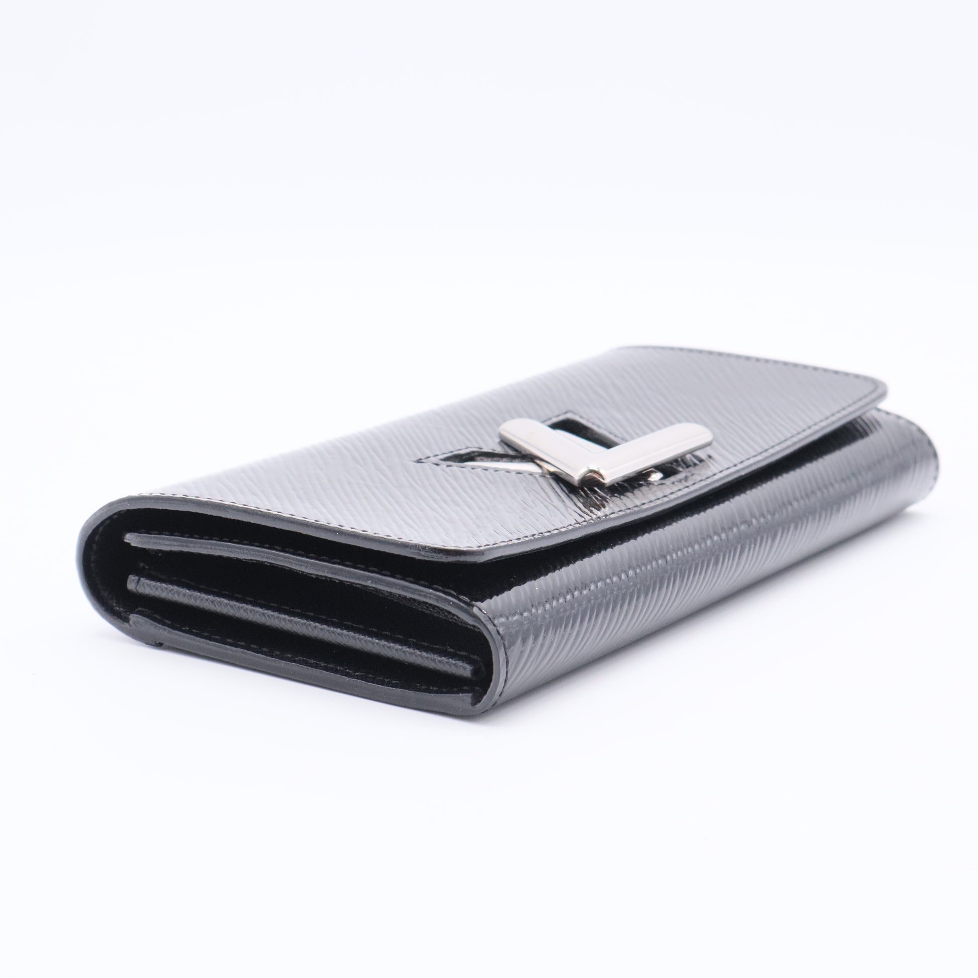 Portefeuille Twist Epi Long Wallet Noir for Gisel