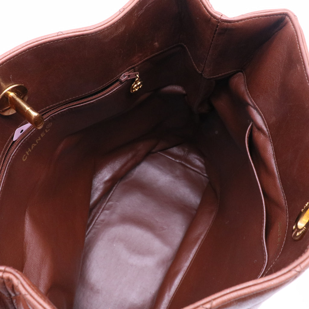 Vintage CC Quilted Tote Twins  LDJ4041