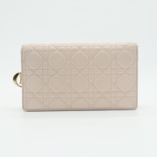 Lady Dior Chain Pouch Cannage Quilt Lambskin