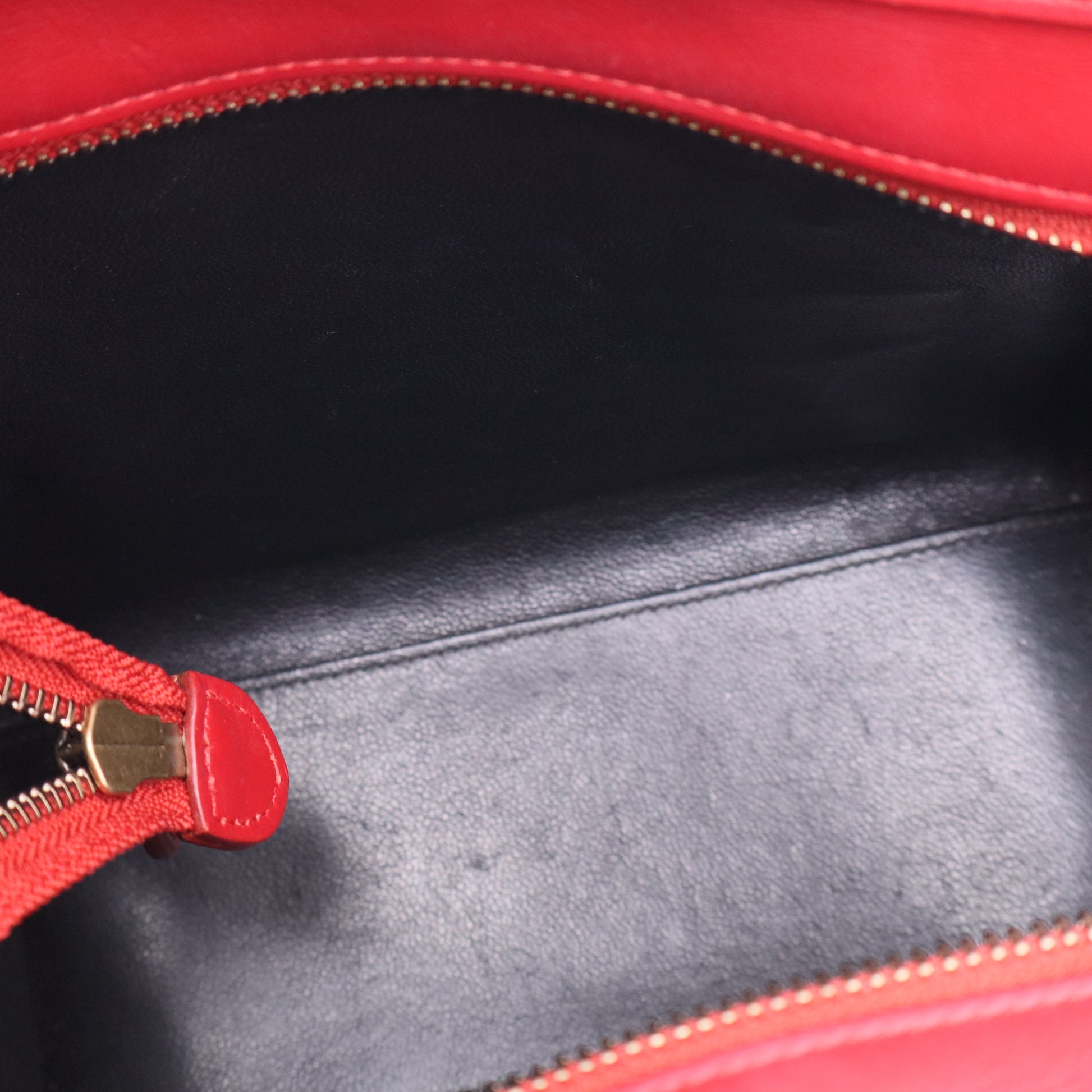 Celine Nano Red Python Luggage Bag twins