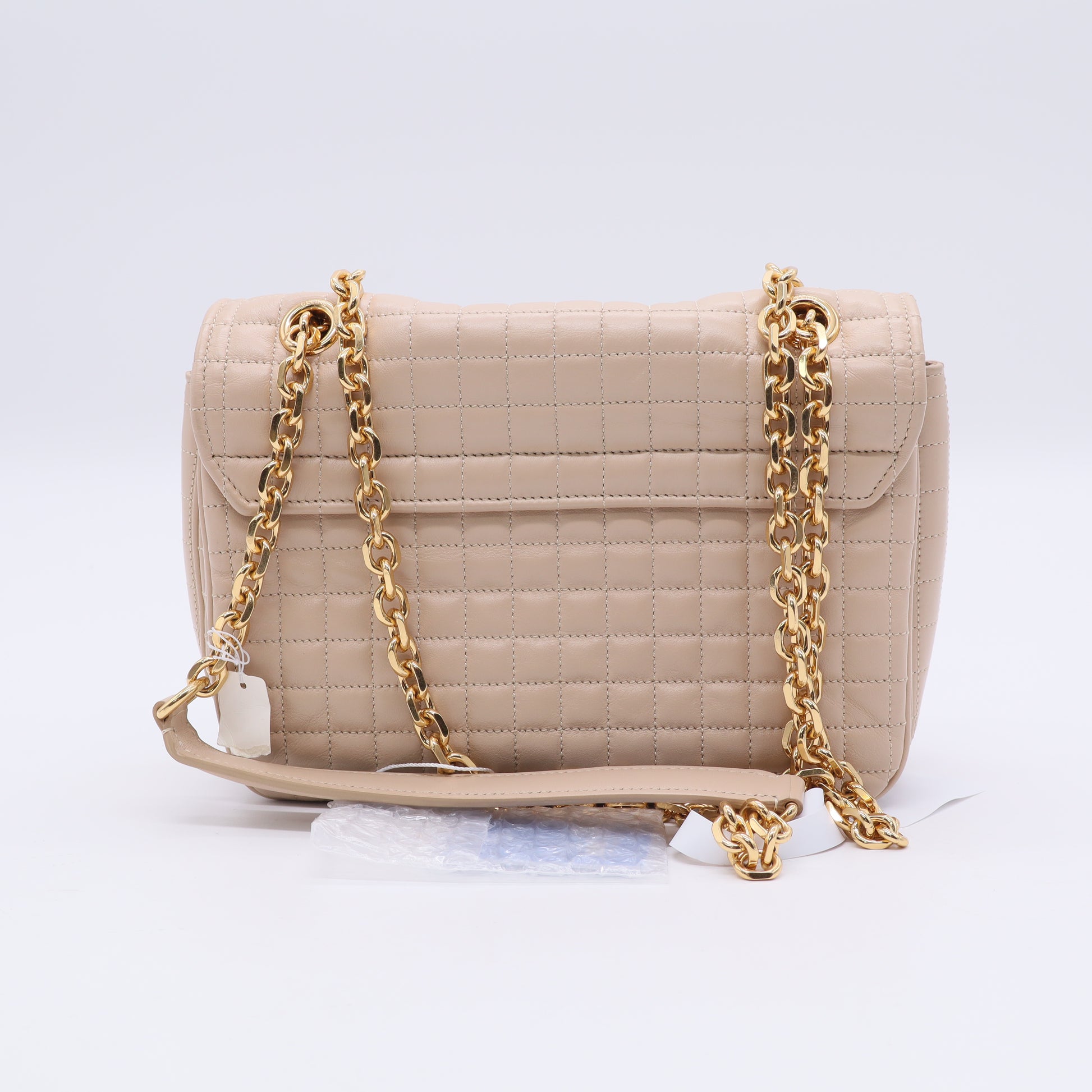 Celin C Bag Quilted Leather Medium  B21010