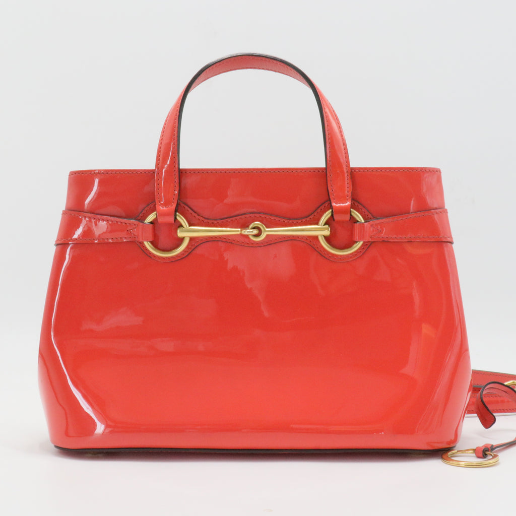 Patent Leather Medium Bright Brit Tote
