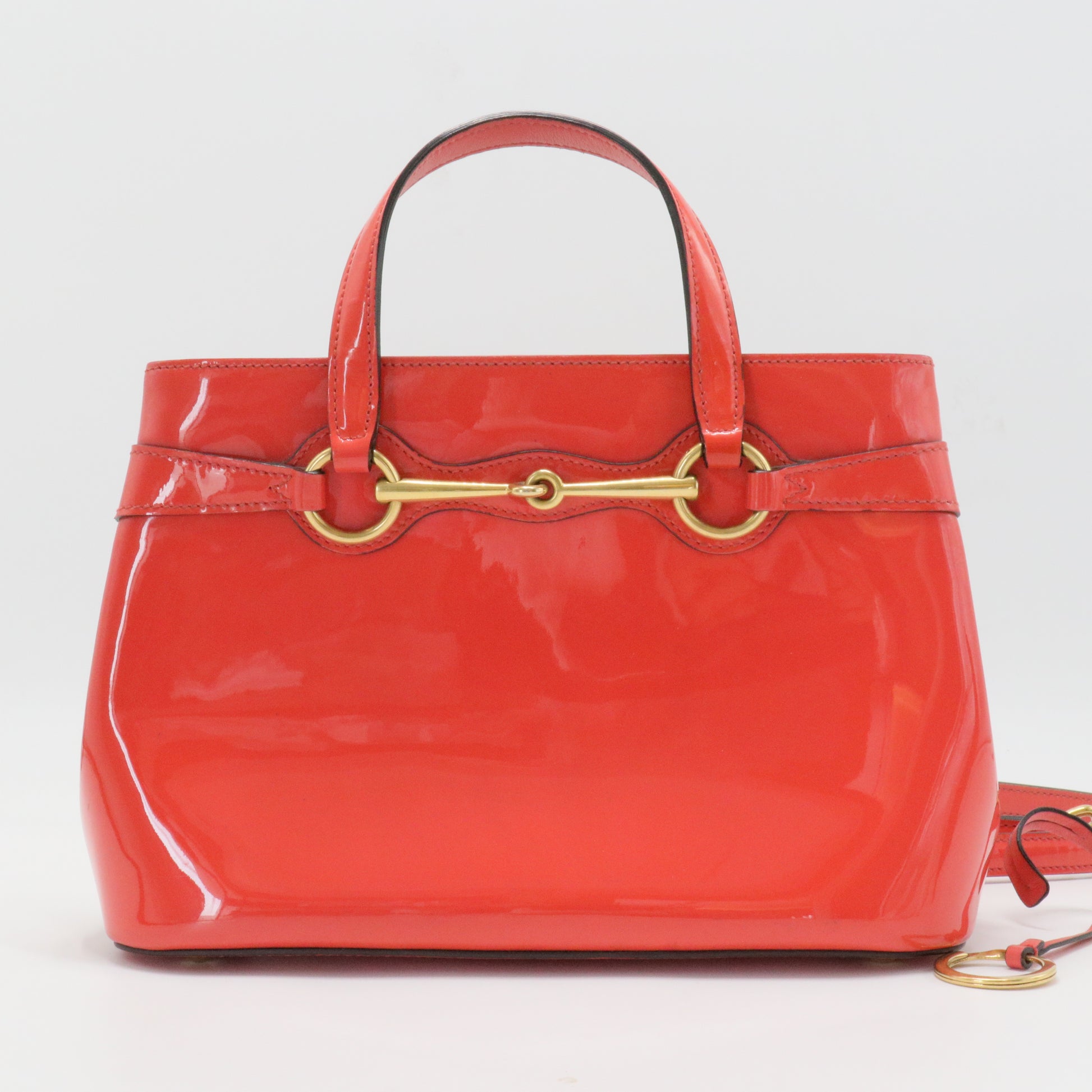 Patent Leather Medium Bright Brit Tote