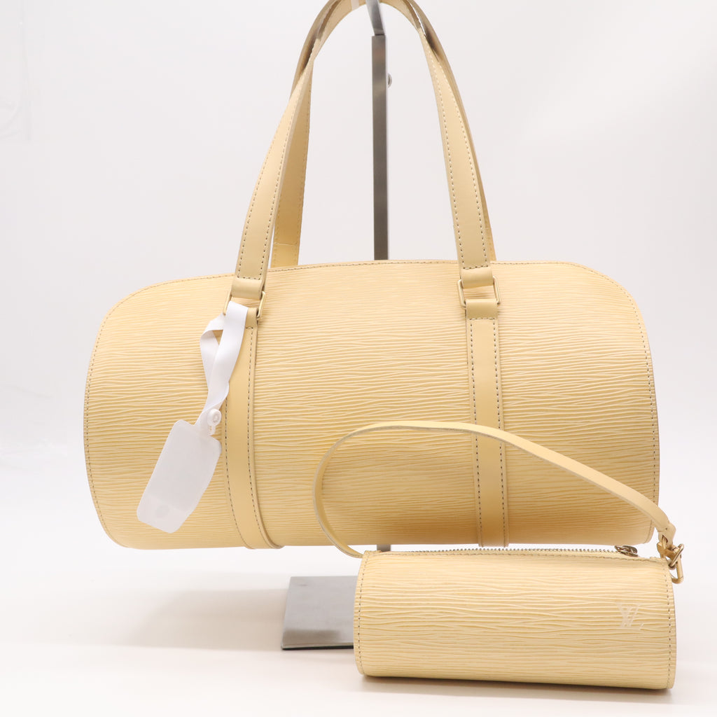 Louis Vuitton Yellow Epi Leather Papillon 30 Twins B23109