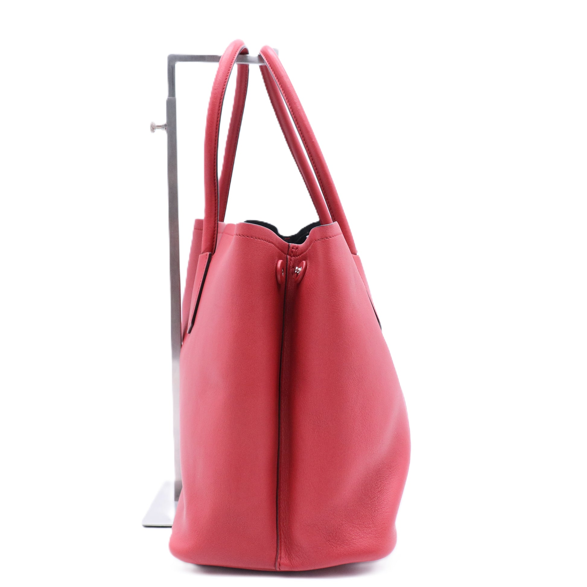 Saffiano Leather Double Bag Large