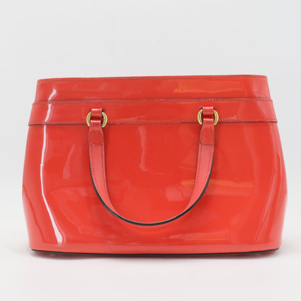 Patent Leather Medium Bright Brit Tote