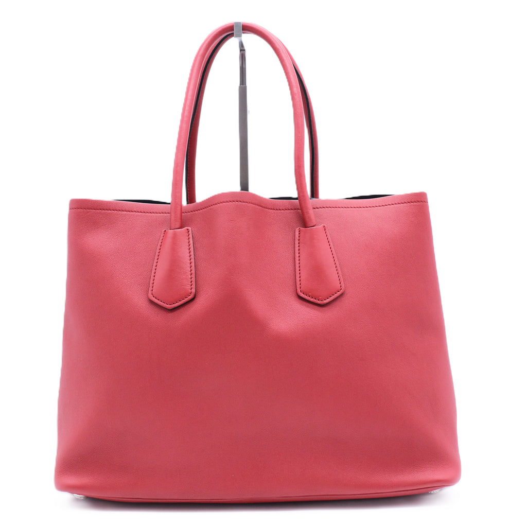 Saffiano Leather Double Bag Large