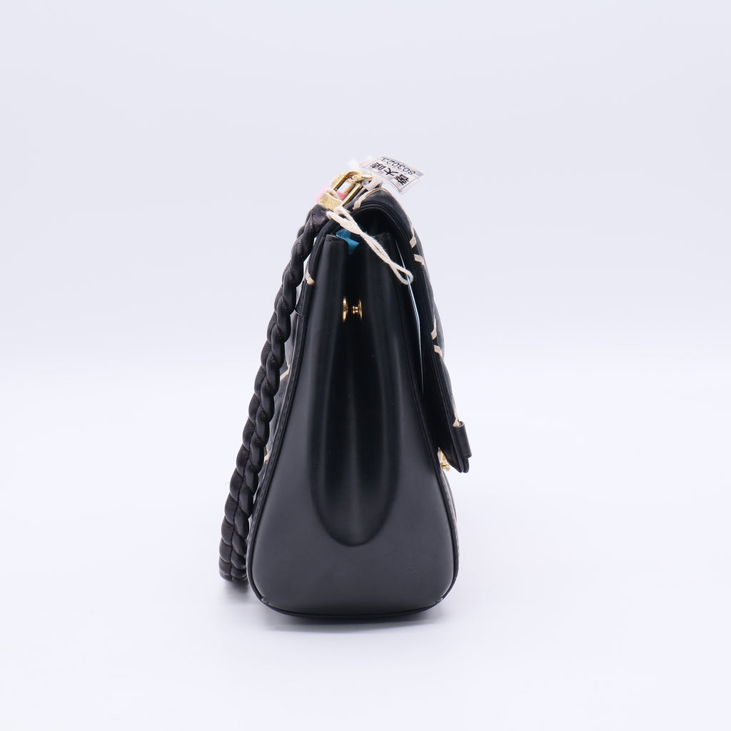 Louis Vuitton Pochette Flap Handbag Malletage Leather Twins