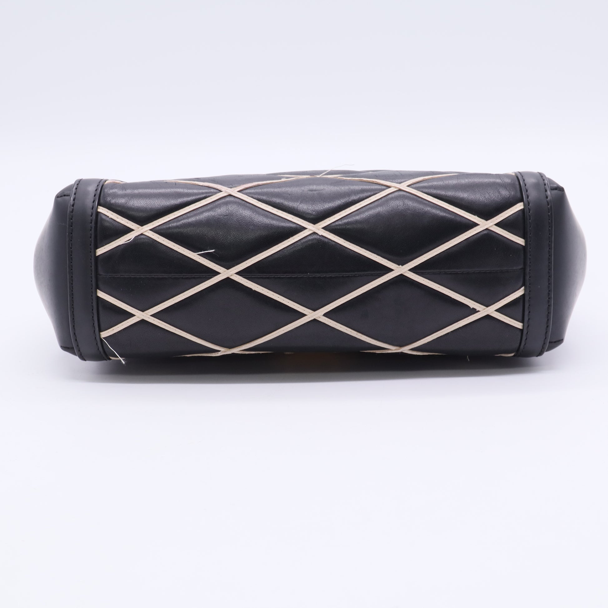 Louis Vuitton Pochette Flap Handbag Malletage Leather Twins