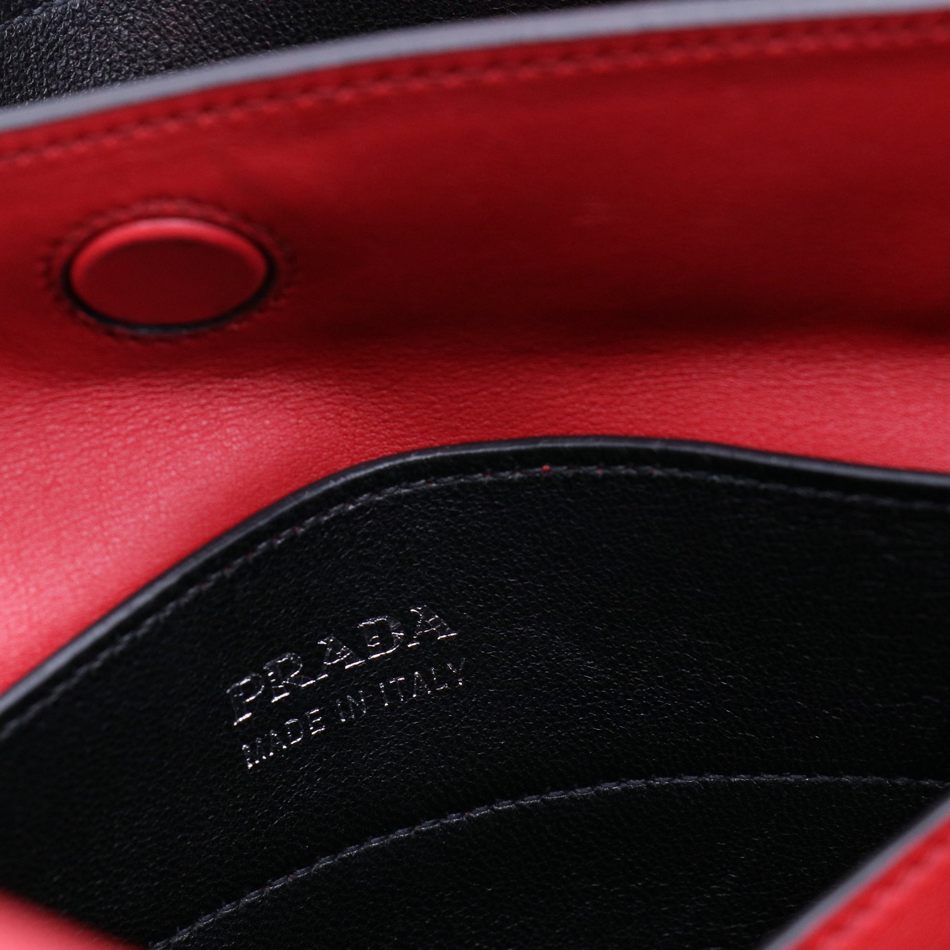 Saffiano Leather Double Bag Large