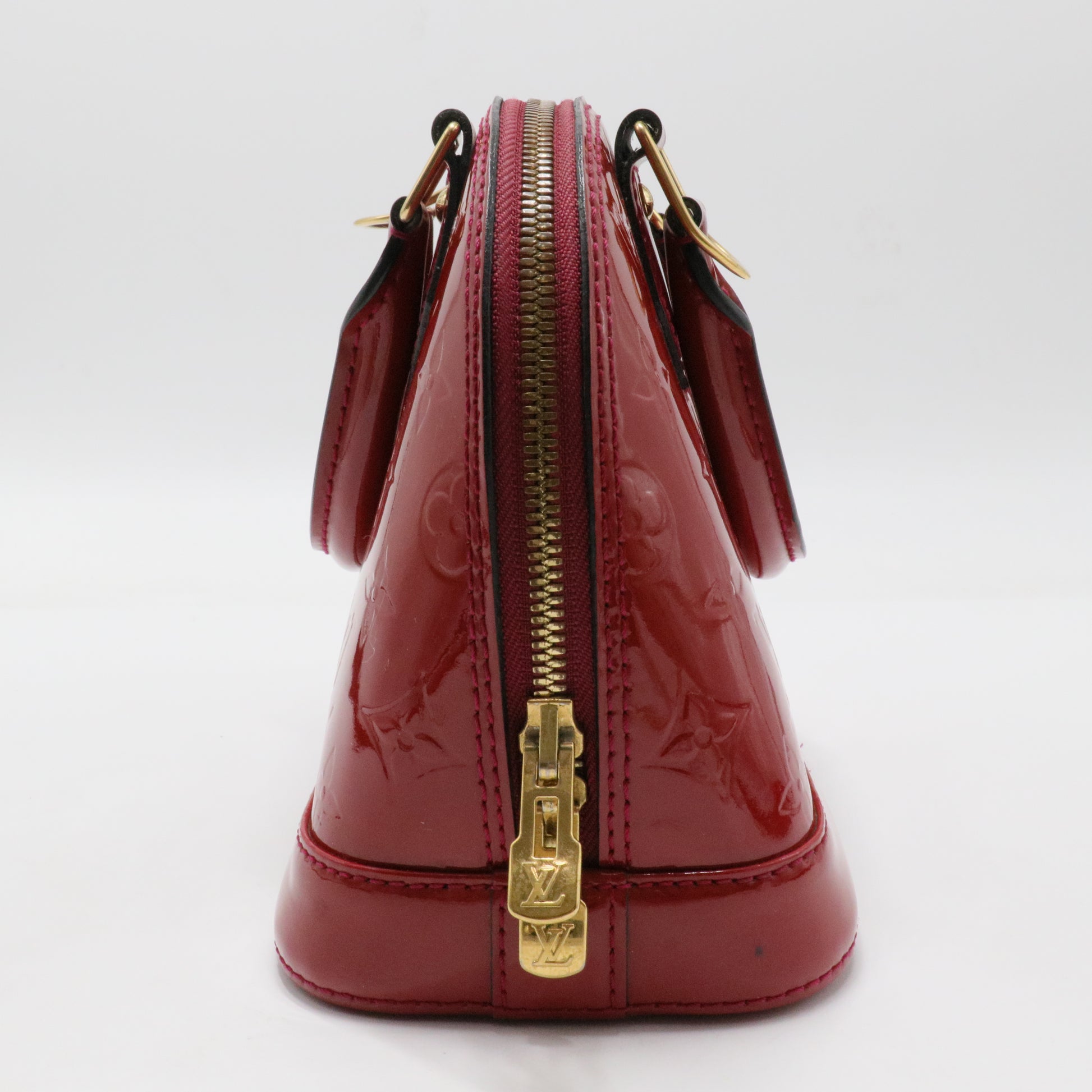 Alma Handbag Monogram Vernis BB