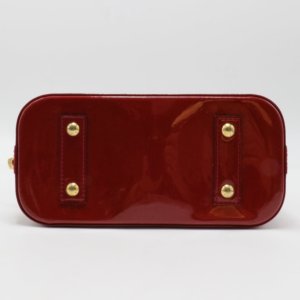 Alma Handbag Monogram Vernis BB